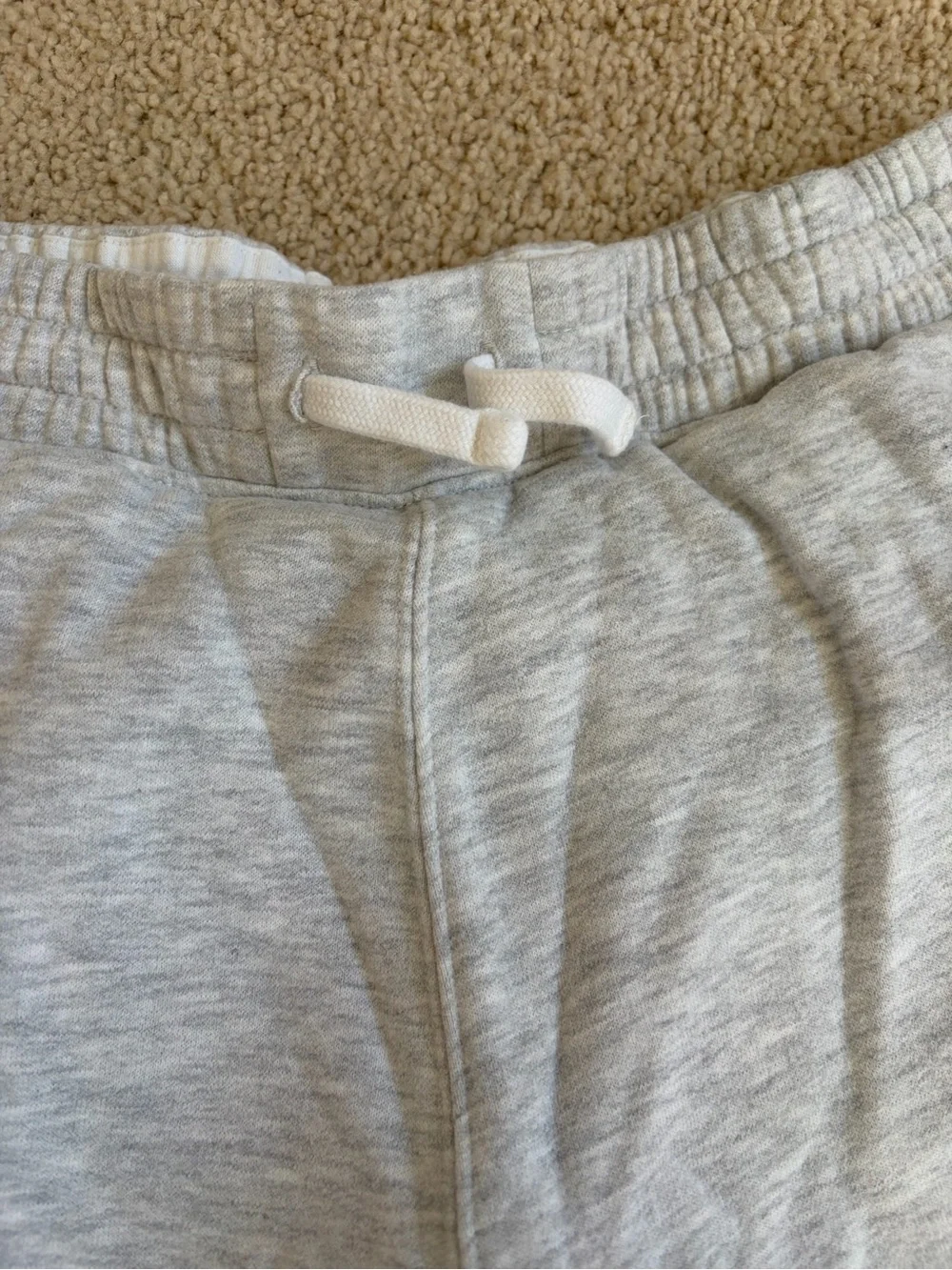 abercrombie kids Heather Gray Jogger Sweatpants